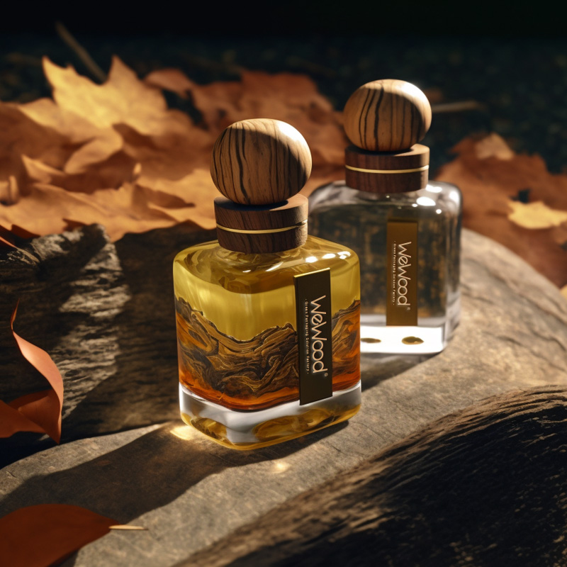 Luxury Square Perfume Packaging Design